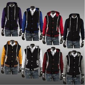 Lightweight Letterman Jackets - Polyester Blend, Unlined